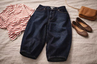 can plus size wear barrel jeans